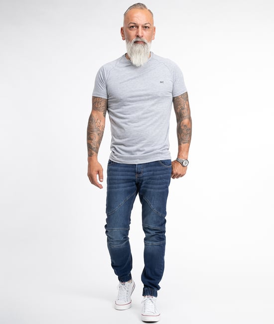 Rock Creek Jeans Tapered Fit Blau