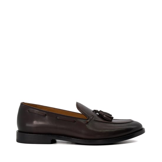 Dune Mens SANDDERS Tassel-Trimmed Loafers Sandders - Image 2