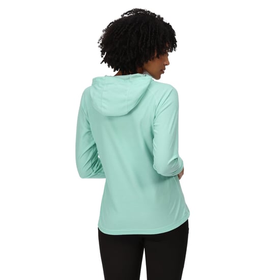 Regatta - "Montes" Kapuzenpullover, Leicht für Damen (Ozeanblau/Weiß) - Image 5