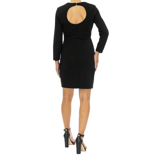 Armani Exchange Femme Robe    Manche 7/8 Noir - Image 4