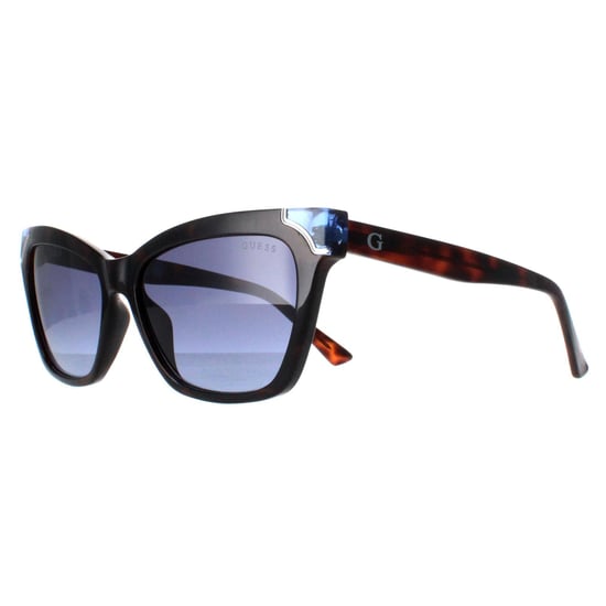 Guess Rectangle Womens Blonde Havana Blue Gradient GU7840