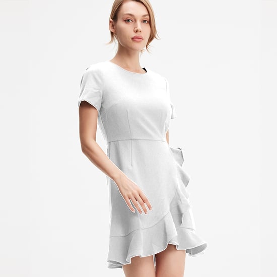 Kurzes Skaterkleid mit Rüschen - Image 4