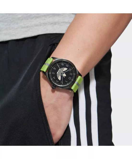 Adidas Originals Code Four Unisex-Grünes Uhrenmodell AOSY23040 - Image 4