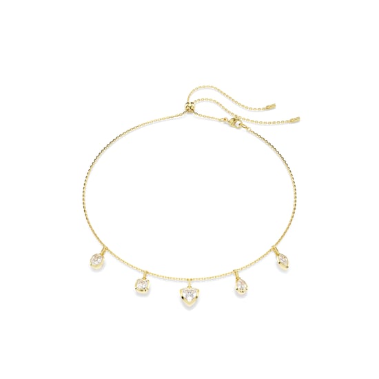 Swarovski 'Imber Organic' Damen Halskette aus vergoldetem Metall - Gold 5705463 - Image 1