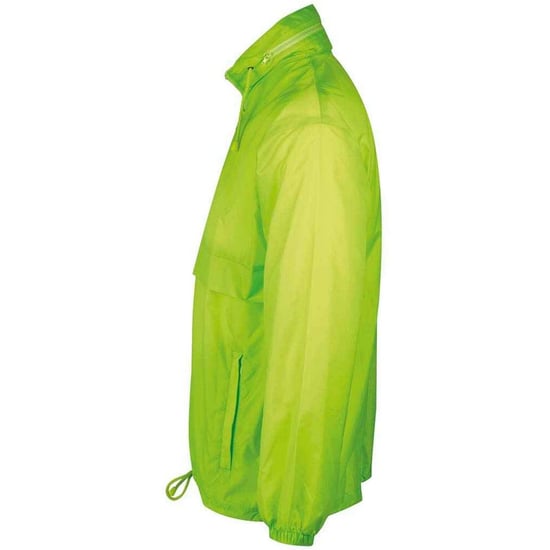 SOLS - "Surf" Windjacke für Herren/Damen Unisex (Neon Lindgrün) - Image 3