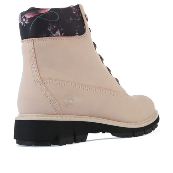 Boots Lucia Way 15cm Timberland Pour Femme en Rose - Image 3