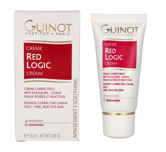 Guinot Red Logic Redness Correcting Face Cream. - Image 1