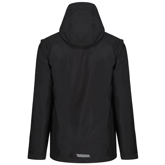 Regatta Mens Erasmus 4 In 1 Soft Shell Jacket (Black)