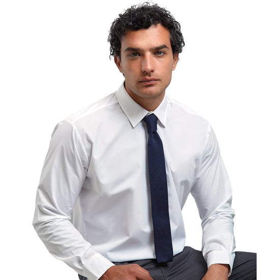 Premier Unisex-Krawatte für Erwachsene (Marine) - Image 2