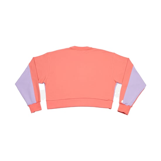 Be Happy RSC-S2102 women's short long-sleeved round neck sweatshirt