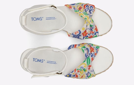 TOMS Marisela Damen Weiße Keilabsätze - Image 5