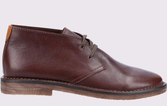 Hush Puppies Samuel Leder Chukka Stiefeletten für Männer - Image 1