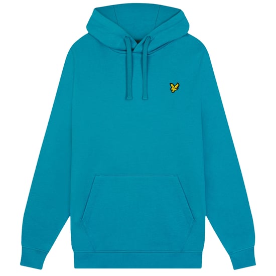 Lyle & Scott Plain Leisure Blauer Kapuzenpullover - Image 1