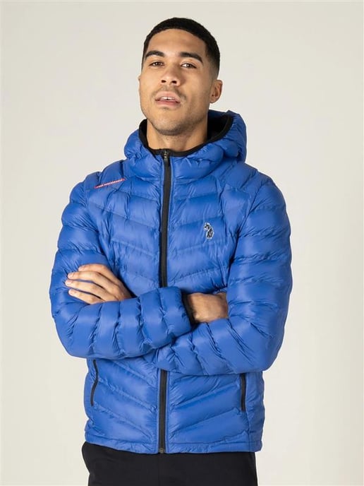 Luke 1977 Men's Worldy Performance Padded Jacket in Blue