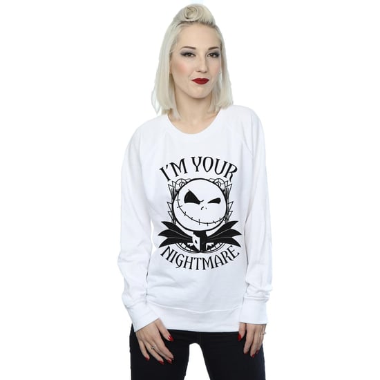 Disney - "Nightmare Before Christmas" Sweatshirt für Damen (Weiß) - Image 2