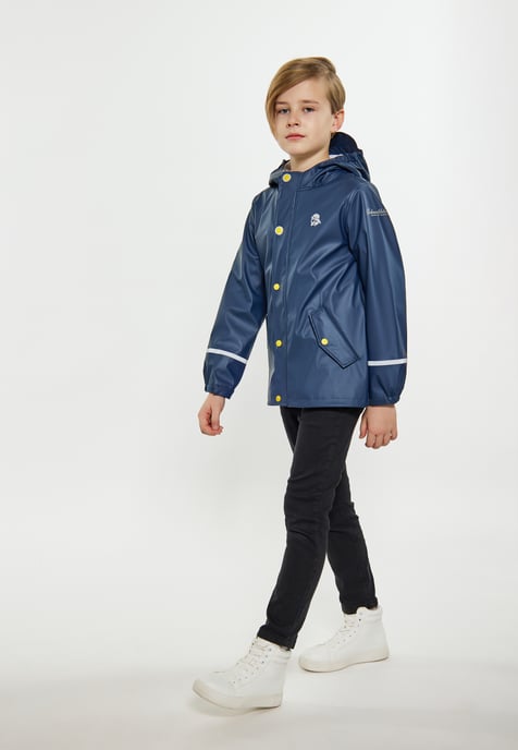 Schmuddelwedda Regenmantel Jungen (Kinder) Marine - Image 2