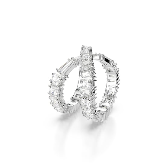 Swarovski 'Hyperbola' Damenring aus Metall - Silber 5677632 - Image 2
