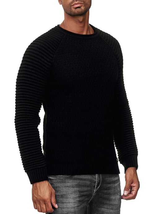 Rusty Neal Rundhalsausschnitt Pullover Schwarz - Image 3