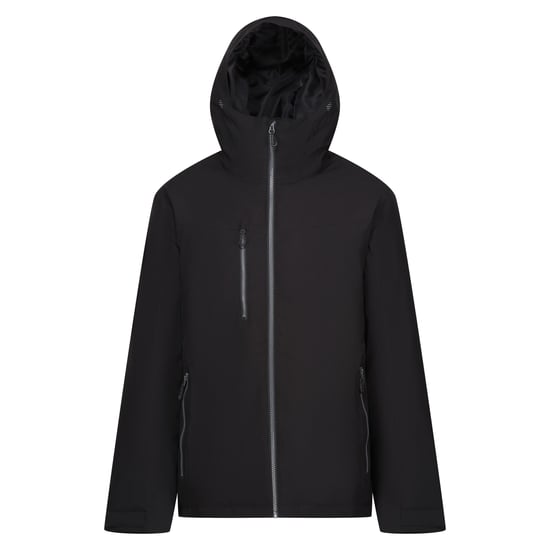 Regatta - "Navigate" Jacke, wasserfest für Herren (Schwarz/Mittelgrau) - Image 1