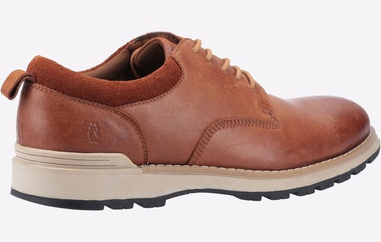 Hush Puppies Dylan Wildleder Herren Schnürschuhe In Tan - Image 3