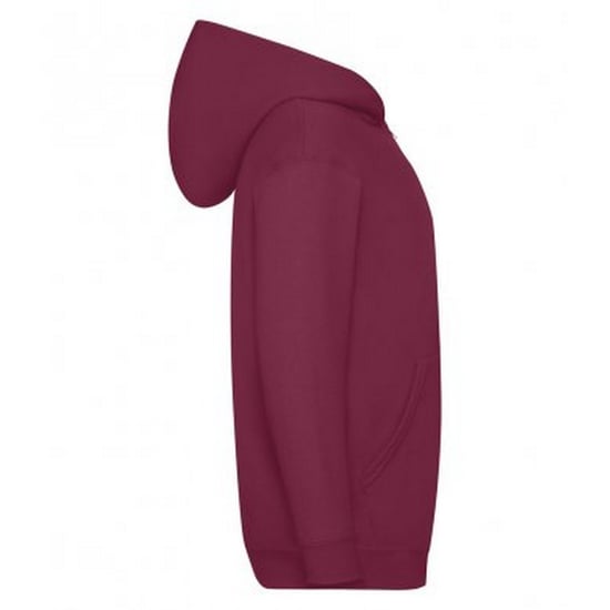 Fruit of the Loom - Sweatshirt, mit Kapuze für Kinder (Burgunder) - Image 4