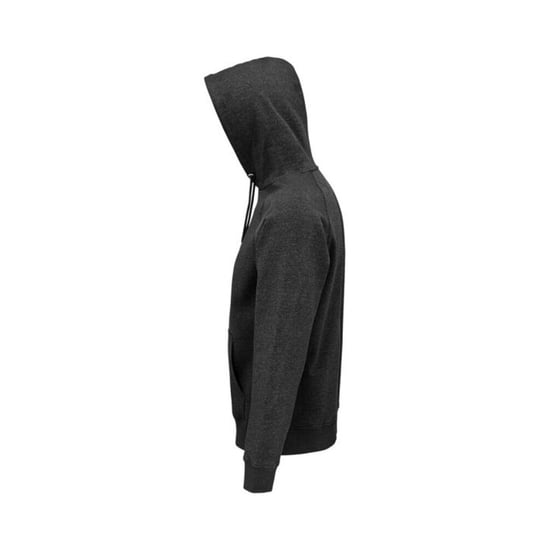 SOLS Unisex-Erwachsene Stellar Organic Hoodie (Charcoal Marl) - Image 3