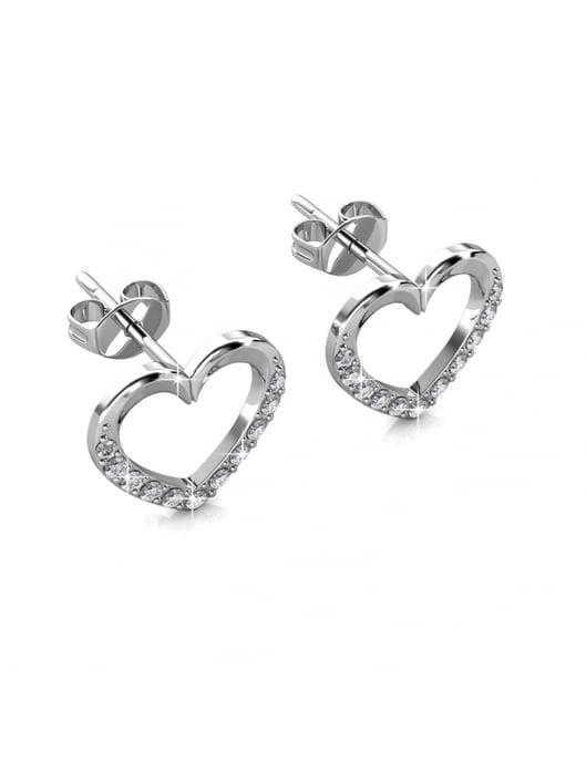 Lovett Ohrringe - Silber und Kristall - Image 4