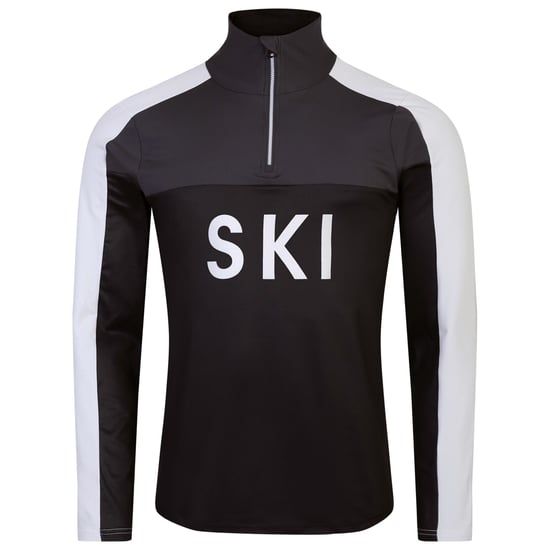 Dare 2B Mens Ski Core Stretch Base Layer Top (Black/Ebony)