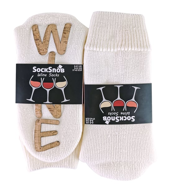 Damen dicke thermische Fleece gefüttert Neuheit Wein weich Slipper Socken - Image 2