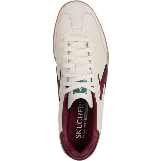 Skechers Hotshot Pyke synthetische Herren Sneaker in Natur/Burgunder - Image 3