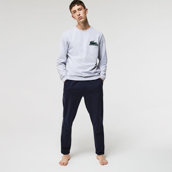 Men's Lacoste Fleece Sweatpants in Navy