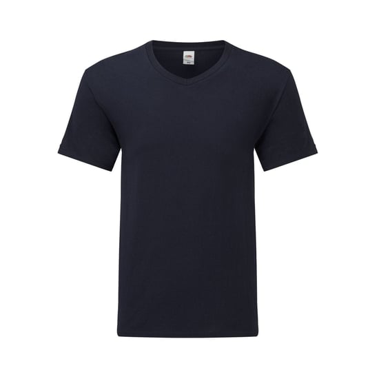 Fruit Of The Loom Herren Iconic 150 V-Ausschnitt T-Shirt (dunkel Marine) - Image 1