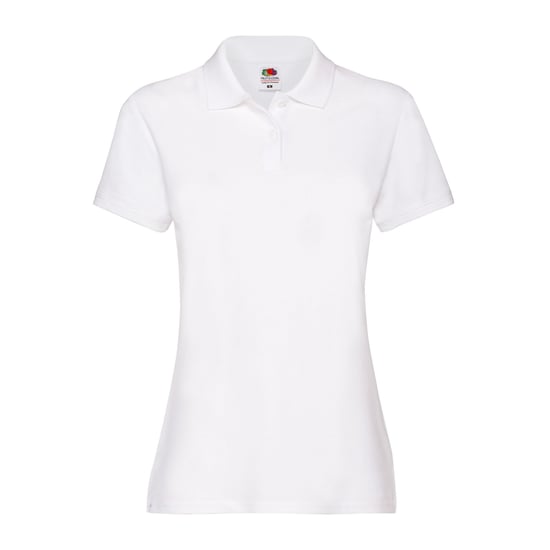 Fruit of the Loom - "Premium" Poloshirt für Damen (Weiß) - Image 1