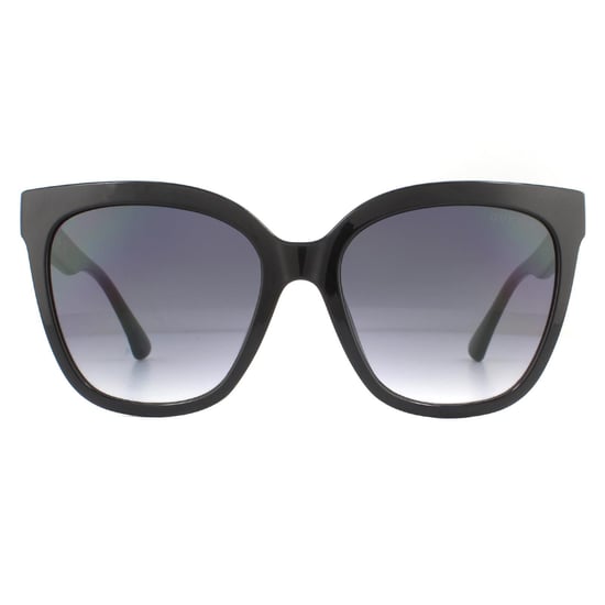 Guess Sunglasses GU7612 05B Black Pattern Grey Gradient