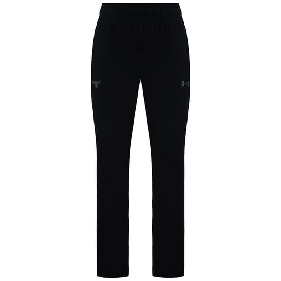 Under Armour x Project Rock – Schwarze Frottee-Trainingshose für Herren - Image 1