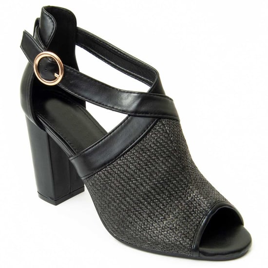 Montevita Absatzsandale Avara in Schwarz - Image 3