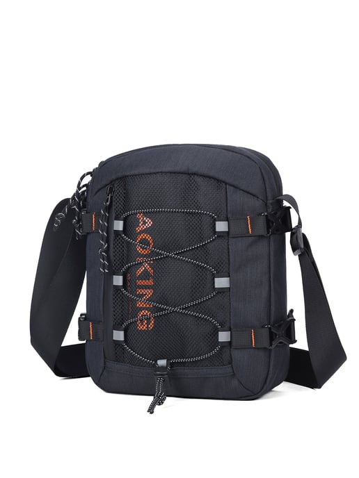 Aoking Umhängetasche Unisex BLACK - Image 2