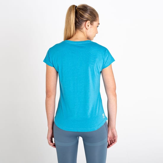 Dare 2B Womens/Ladies Moments II Barbell T-Shirt (Capri Blue)