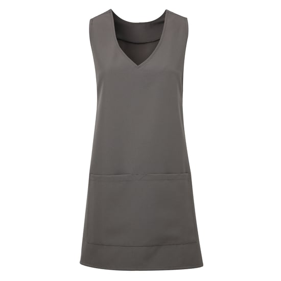 Premier Womens/Damen Wickel Tunic Schürze (Dunkelgrau) - Image 1