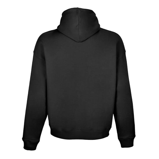 SOLS Unisex Erwachsene Connor Organic Oversized Hoodie (Schwarz) - Image 2