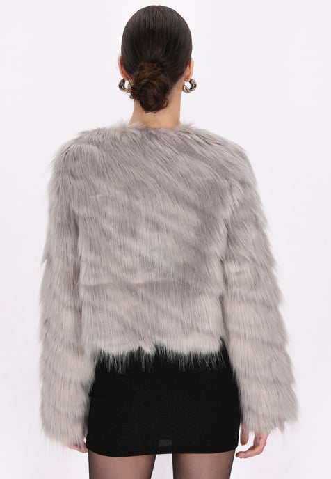 Mymo Jacke Damen grau - Image 4