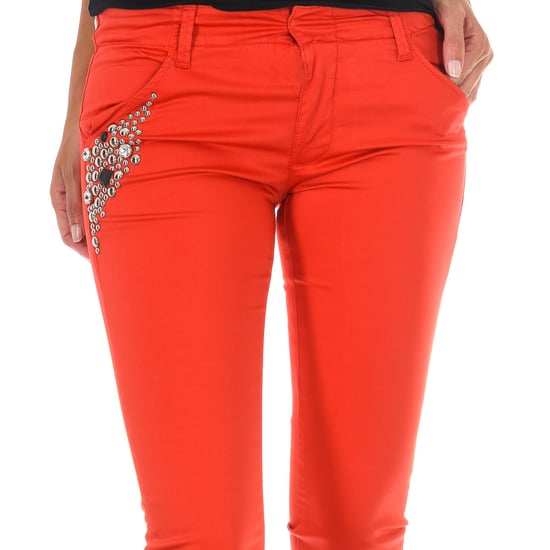 Long trousers with narrow cut hems 70DBF0716-R295 woman