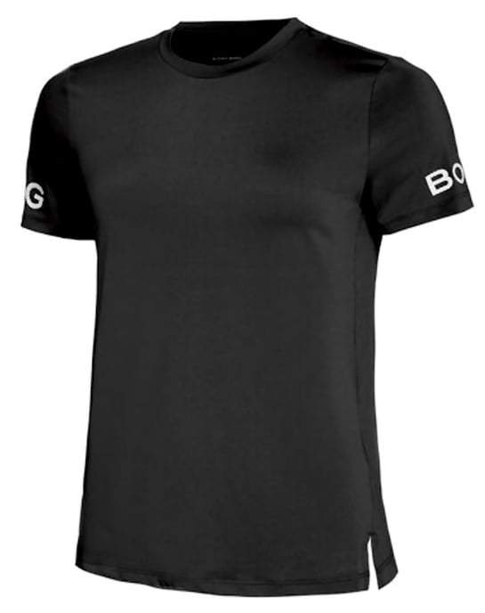 Björn Borg - Ladies Classic Training Short Sleeve T-Shirt - Schwarz - Image 1