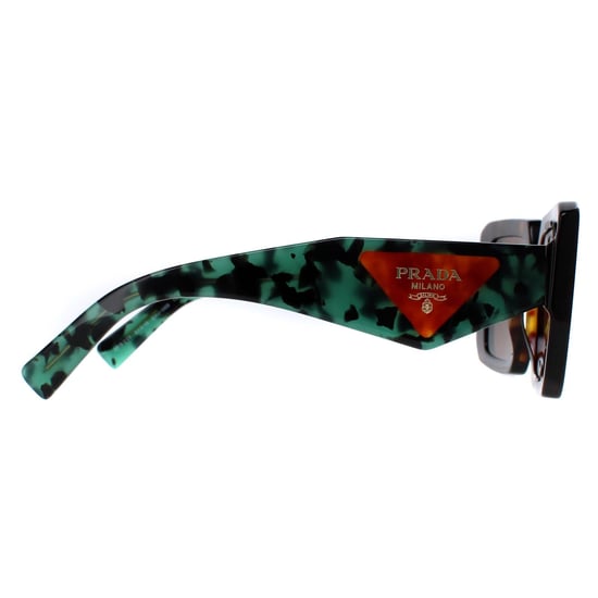 Prada Square Womens Tortoise Dark Brown PR23YS