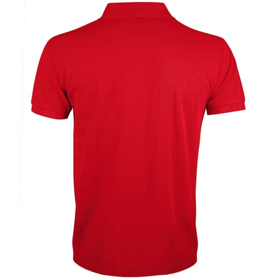 SOLs Herren Prime Pique Plain Kurzarm-Poloshirt (Rot) - Image 2