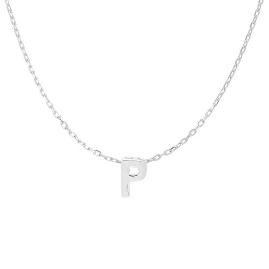 Luxenter Sterling Silber 925 rhodiniert Halskette - Alphabet - Image 1