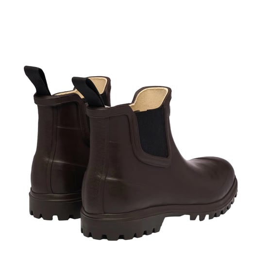 Superga - Damen Halbhohe Stiefel "798", Gummi (Dunkelbraun) - Image 2