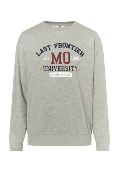Mo Sweatshirt Herren Grau Melange - Image 1