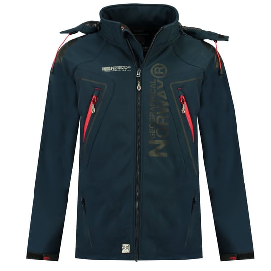 Geographical Norway softshell jacket TECHNO in navy
