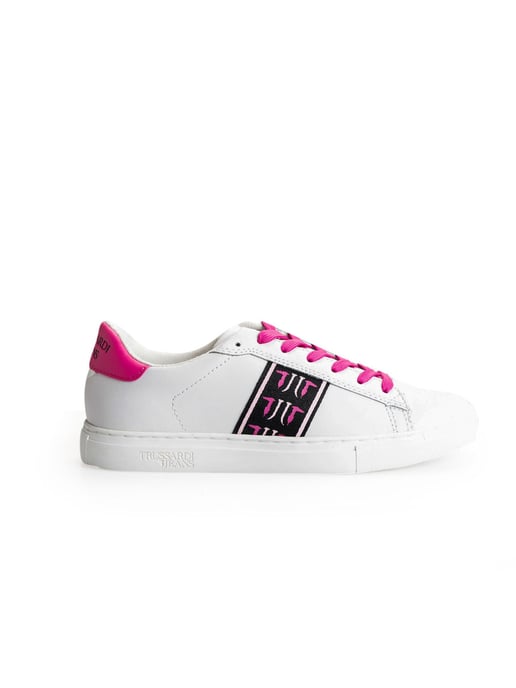 Trussardi Jeans Sneaker Woman's Weiß - Image 1
